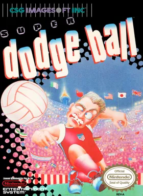 Super Dodge Ball (USA) box cover front